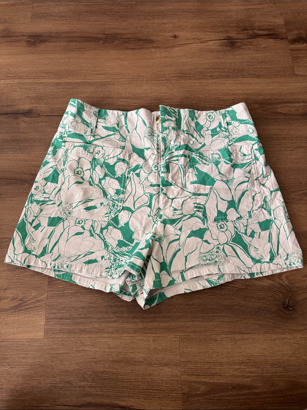 Maeve Anthropologie The Colette Floral Shorts. Size 32